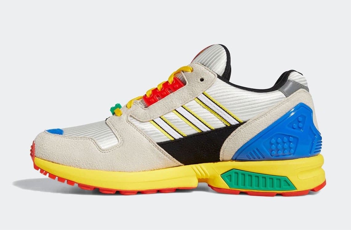 LEGO x adidas ZX-8000 Is Equal Parts Novelty & Statement