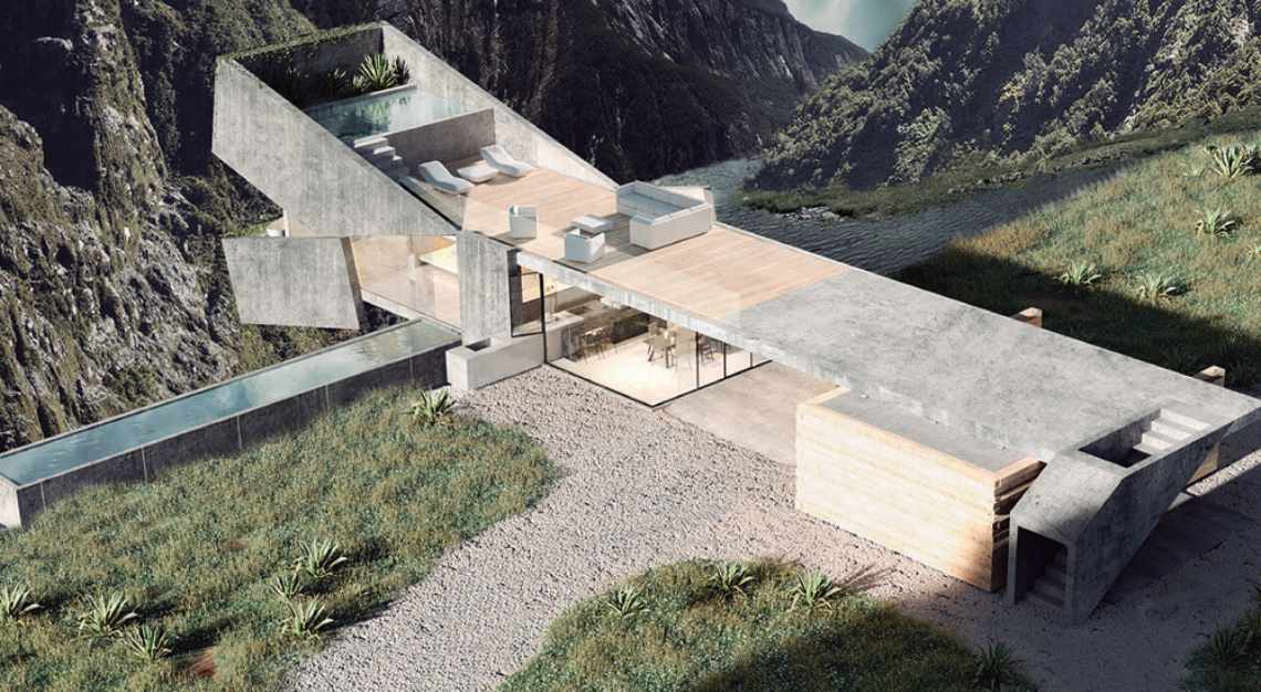 WTBA House: The Bachelor Pad Which Hangs Over A Cliff