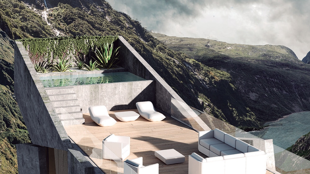 WTBA House: The Bachelor Pad Which Hangs Over A Cliff