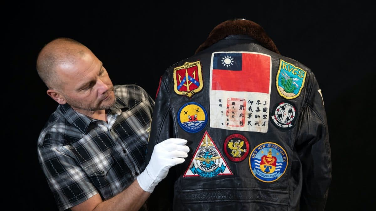 The Original Top Gun Bomber Jacket Is Hitting The Auction Block