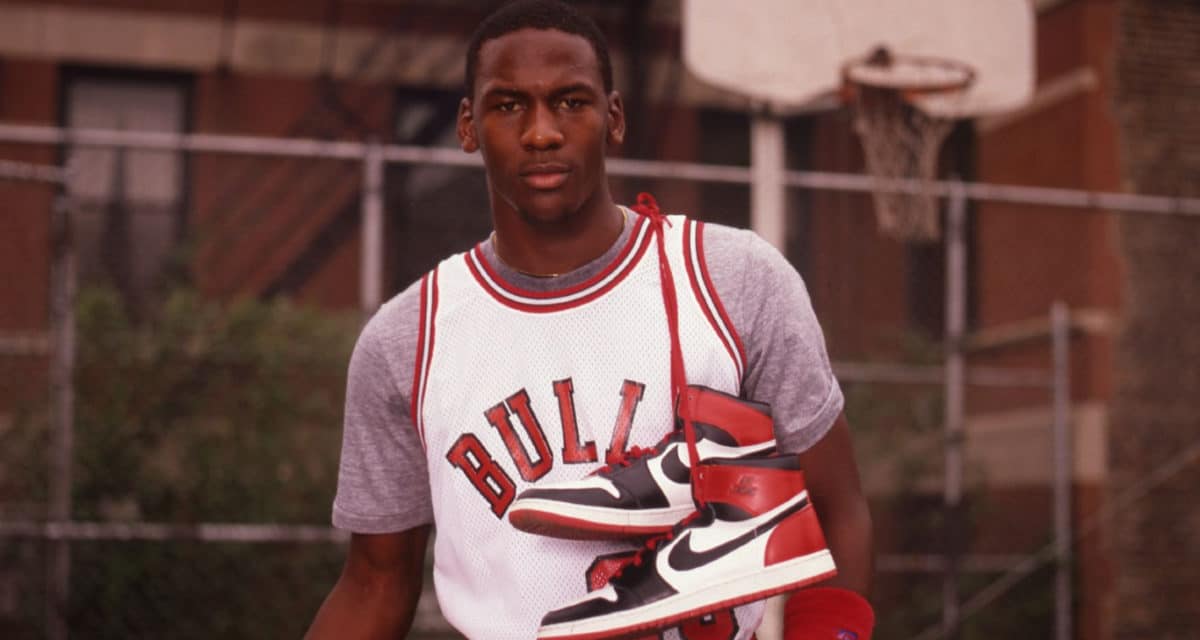 michael jordan in jordans