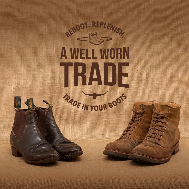 R.M. Williams Trade In Boots