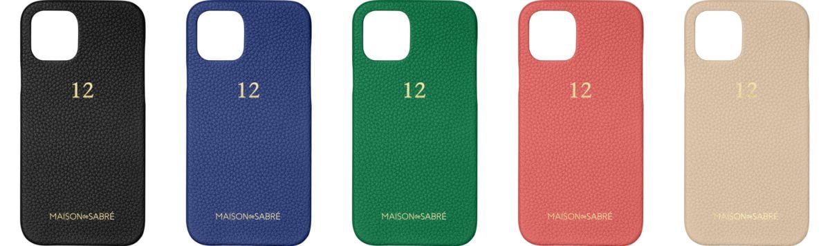 MAISON de SABRÉ iPhone 12 Case: Premium Leather At Its Most Stylish