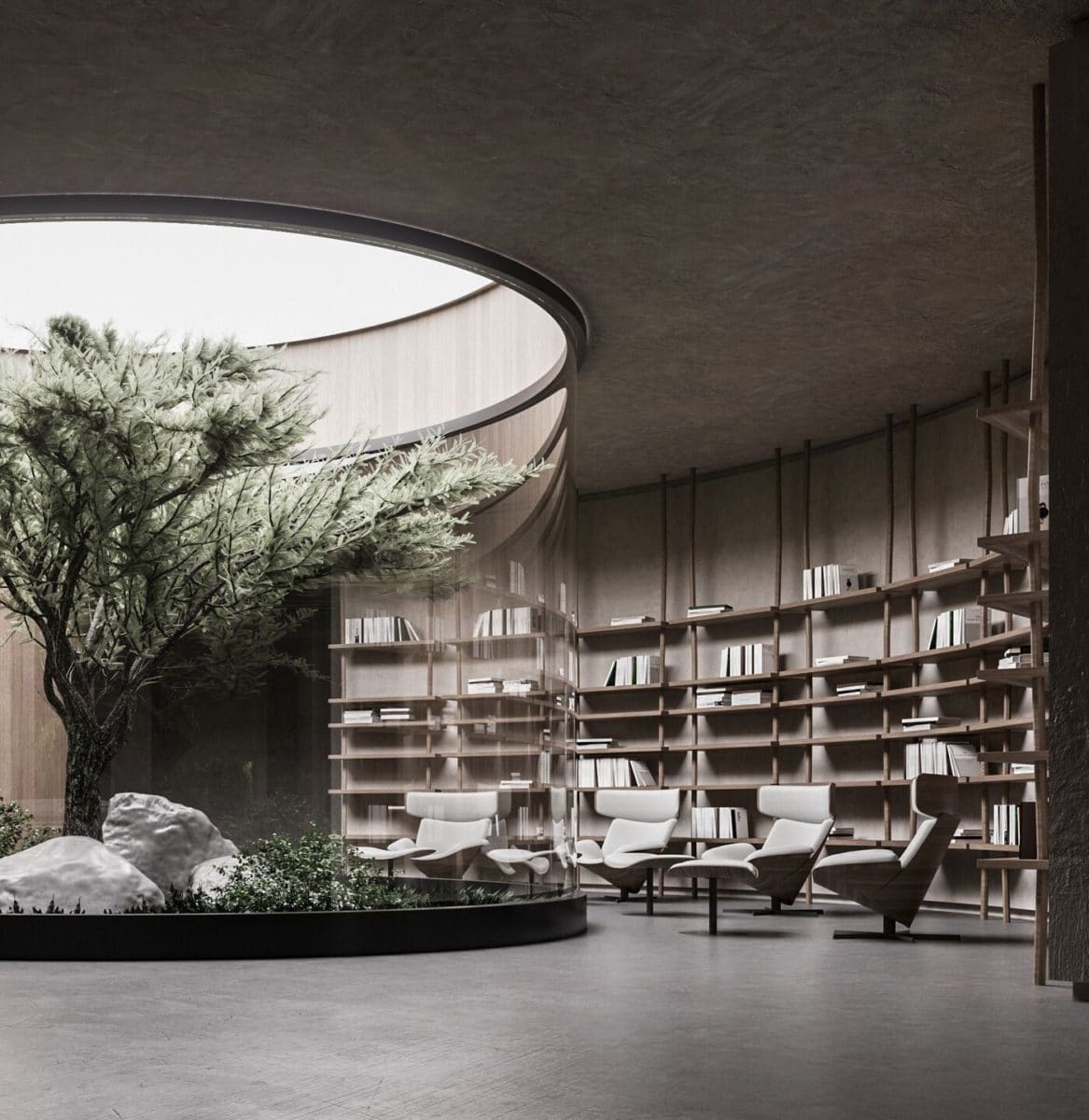 Underground House Plan B Is A Wildly Luxurious Doomsday Bunker