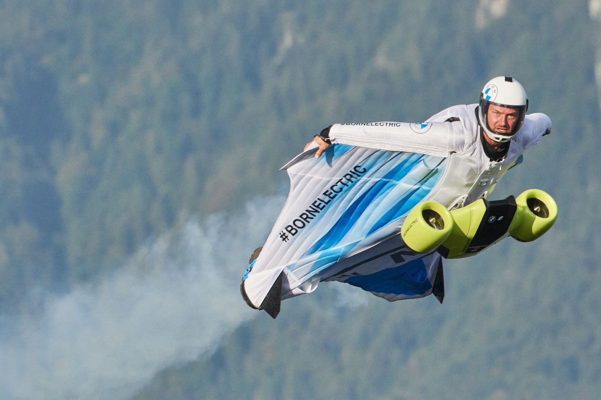 BMW Electric Wingsuit