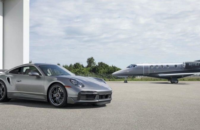Porsche &#038; Embraer &#8216;Duet&#8217; Collab Pairs Matching Turbo S + Private Jet