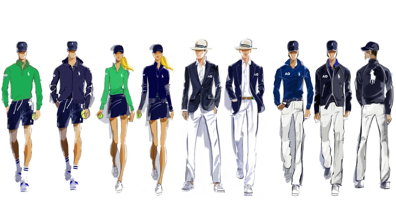 Ralph Lauren Named Official Outfitter To The Australian Open