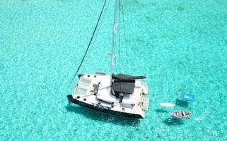 denison yachting catamaran bitcoin
