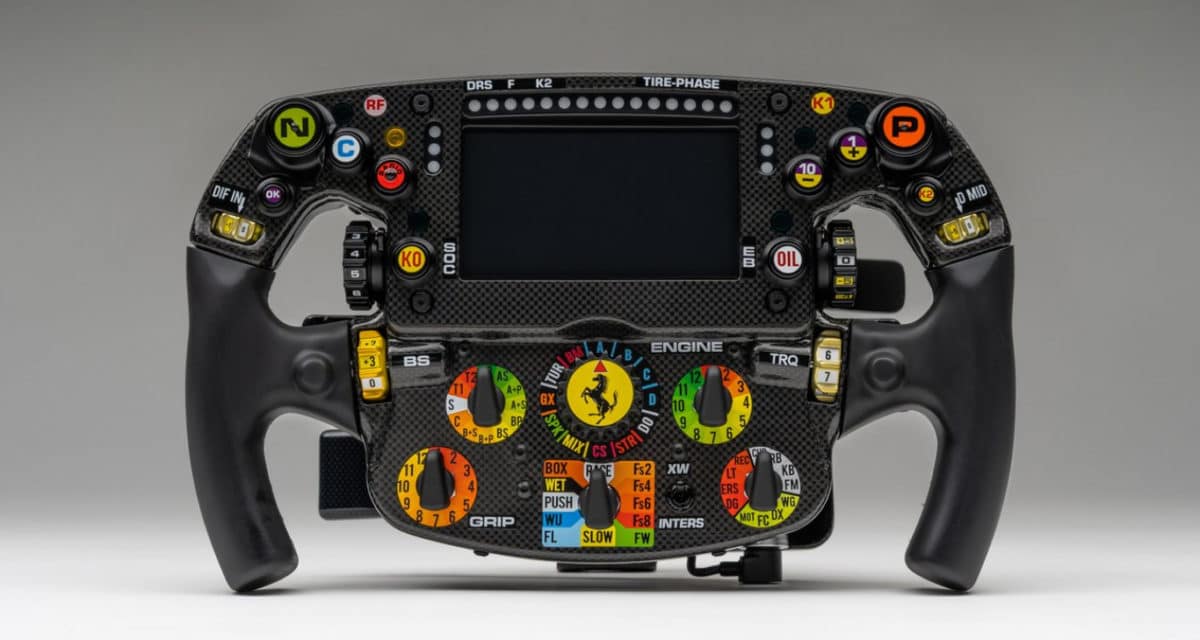 Amalgam Collection Ferrari F1 Steering Wheel