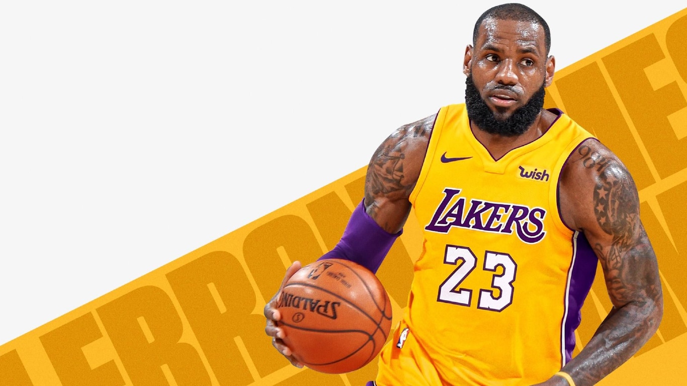 Lebron James' contract situation with the Lakers: salary, years