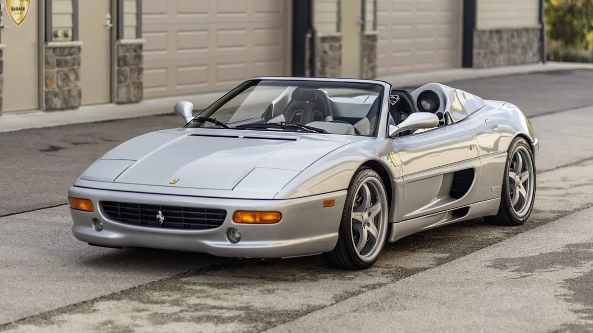 Shaquille O’Neal’s Custom 1998 Ferrari F355 Spider Is Up For Auction