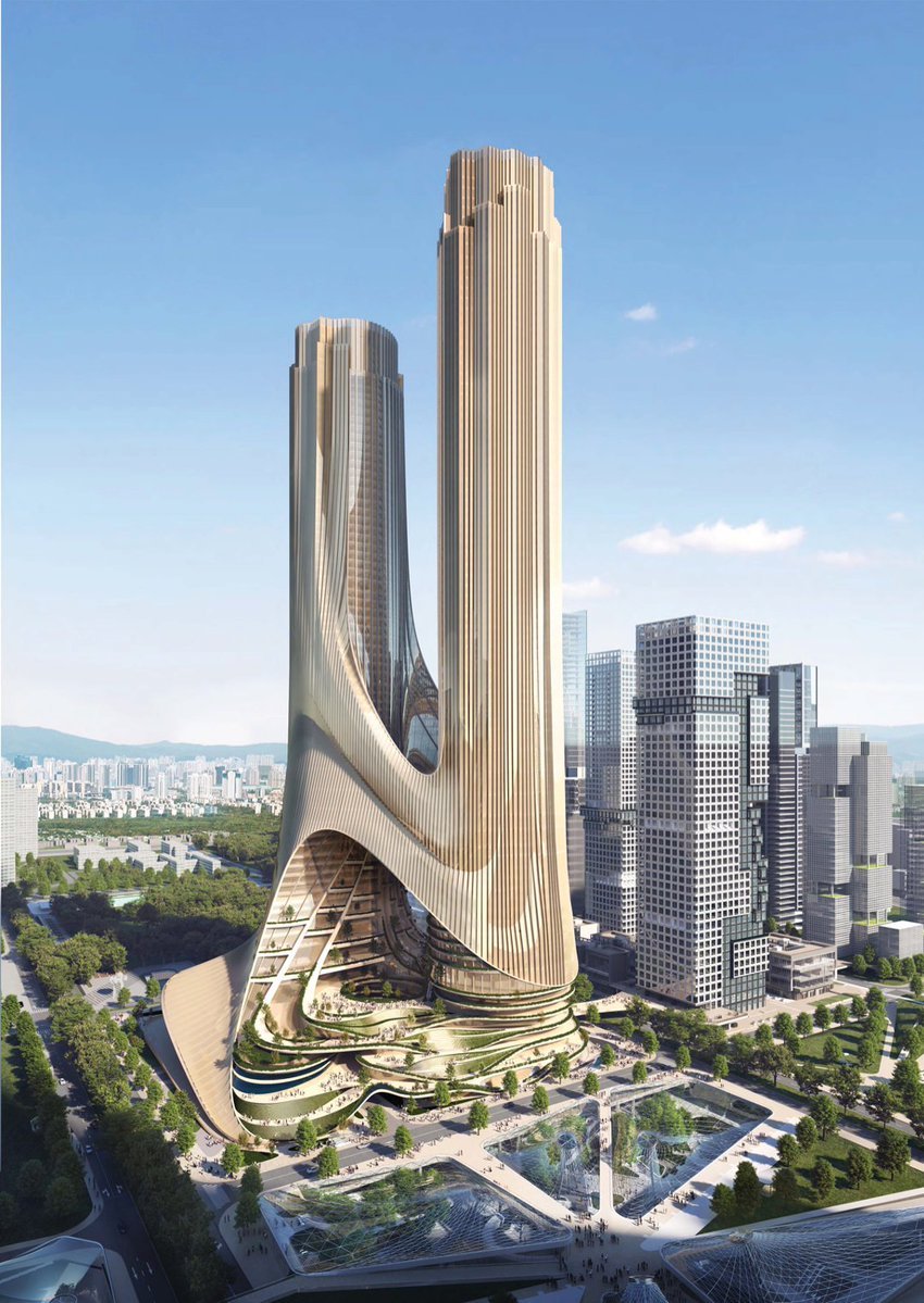 Zaha Hadid Architects To Build Futuristic Tower C In Shenzhen