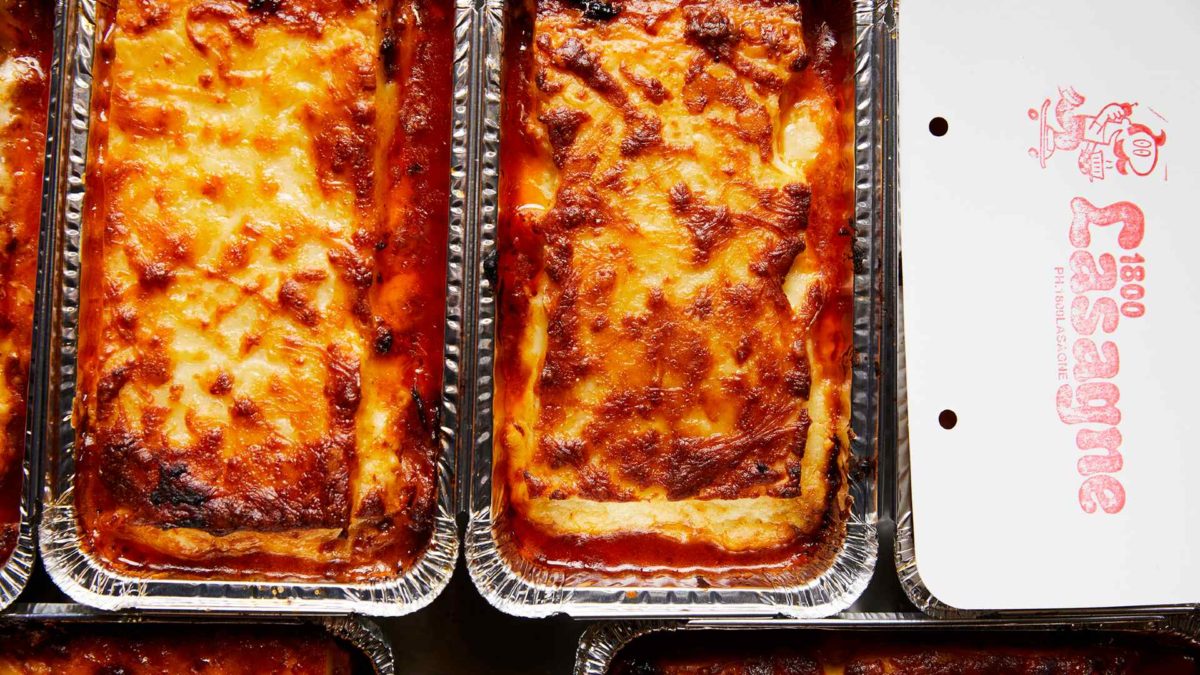 1800 Lasagne in Thornbury focuses on doing one thing and doing it well.
