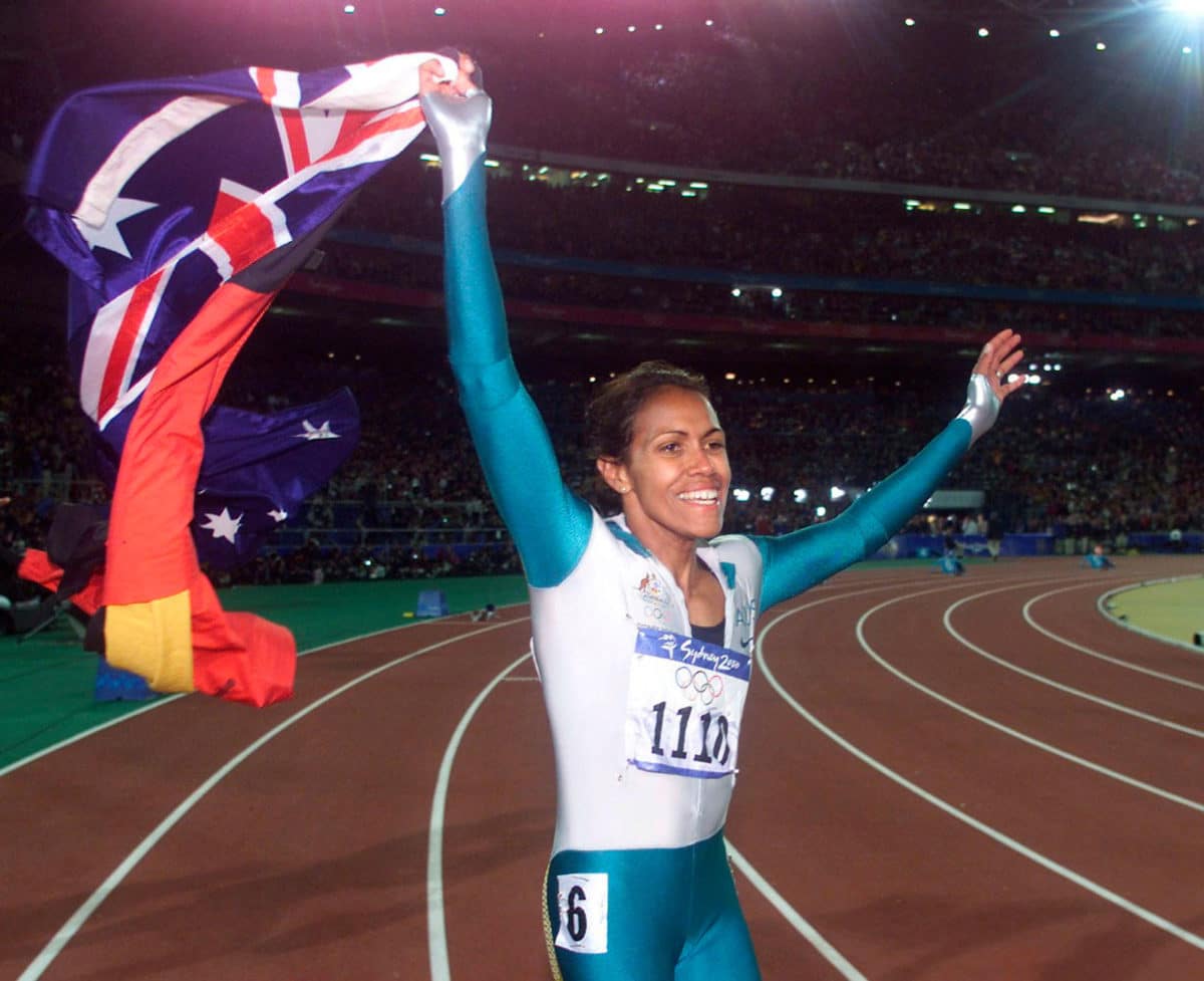 brisbane olympics 2032 - cathy freeman sydney 2002