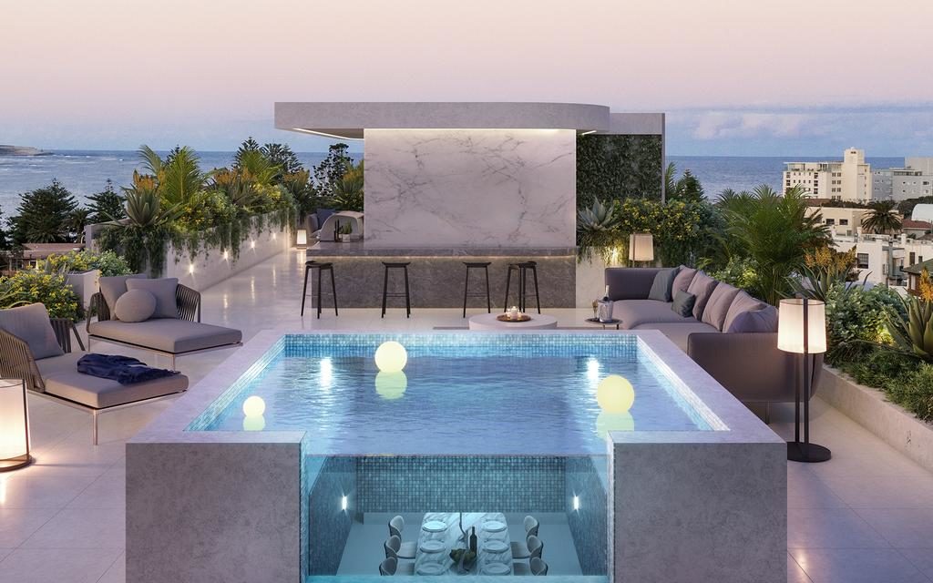$15 Million Cronulla Penthouse Will Feature An Epic Glass Ceiling Pool