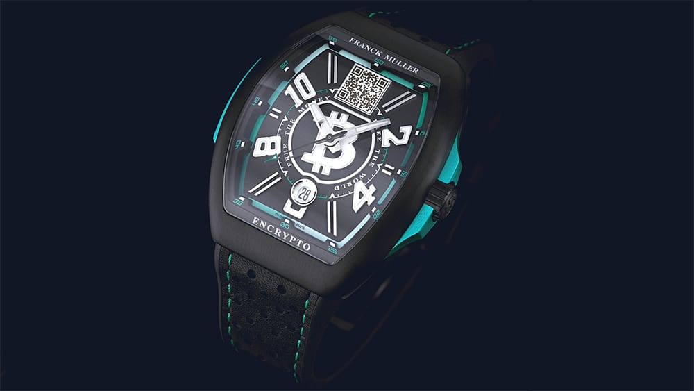 Franck Muller Creates Watch With Built-In Bitcoin Wallet