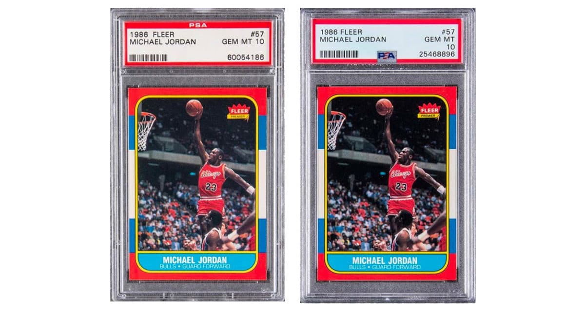 Michael Jordan Rookie Cards Sell For 967,000 Each Boss Hunting