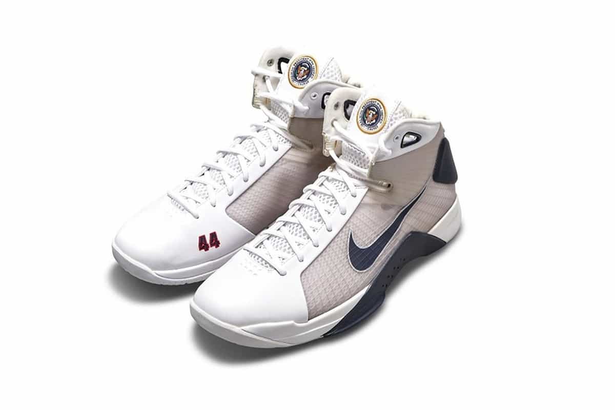 Barack Obama Nike Hyperdunk kicks