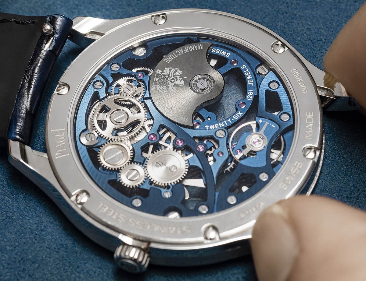 The Brand New Piaget Polo Skeleton Is Just 6.5mm Thick
