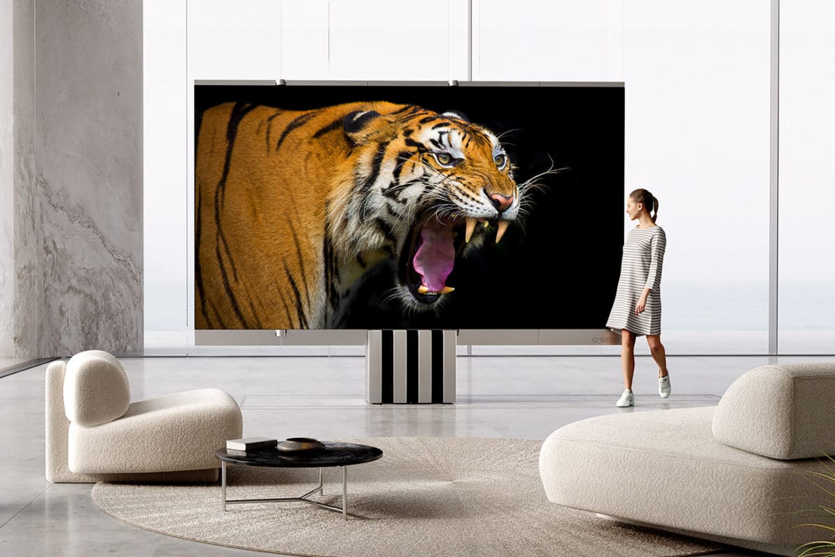 c seed m1 165-inch microled 4K TV