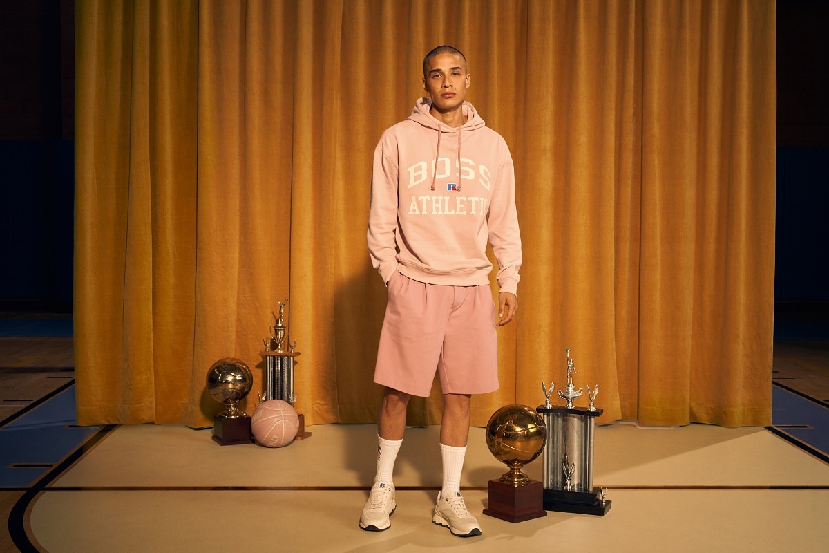 Boss x Russell Athletic capsule lensed off-court