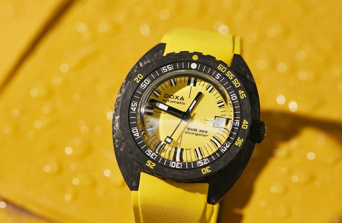 Doxa Bring Colour & Charcoal To SUB 300 Carbon COSC Collection