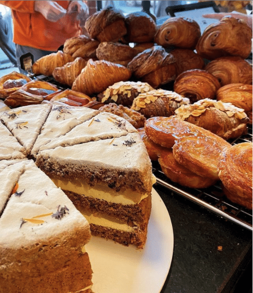 An assortment of cakes and pastries at Wild Life Bakery - just some of the many reasons this is one of the best bakeries in Melbourne.
