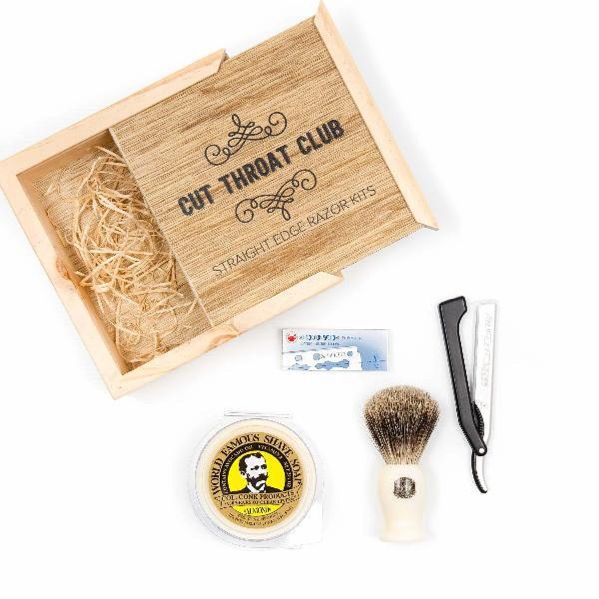 Cut Throat Club may not be a shaving subscription service, but it is one of the leading grooming brands for straight razors in Australia.