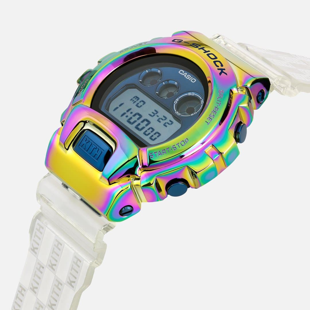The Kith & G-Shock GM-6900 Rainbow Edition Is A Technicolour Beast