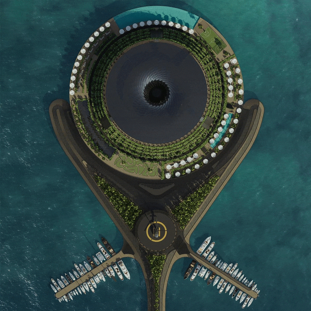 Qatar To Welcome The Ambitious Eco-Floating Hotel In 2025