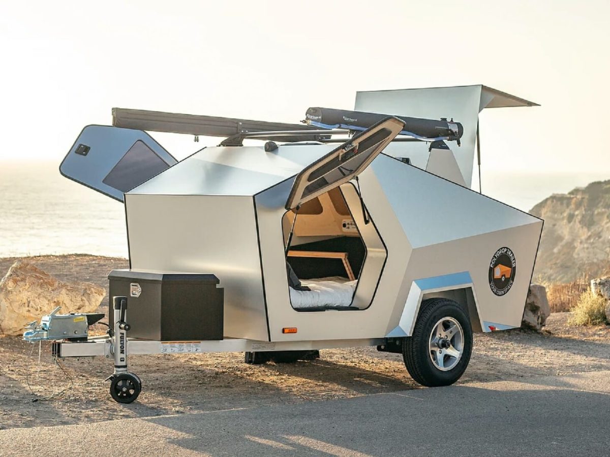 The Polydrops Trailer Has Enough Power To Go Off-Grid For Six Days