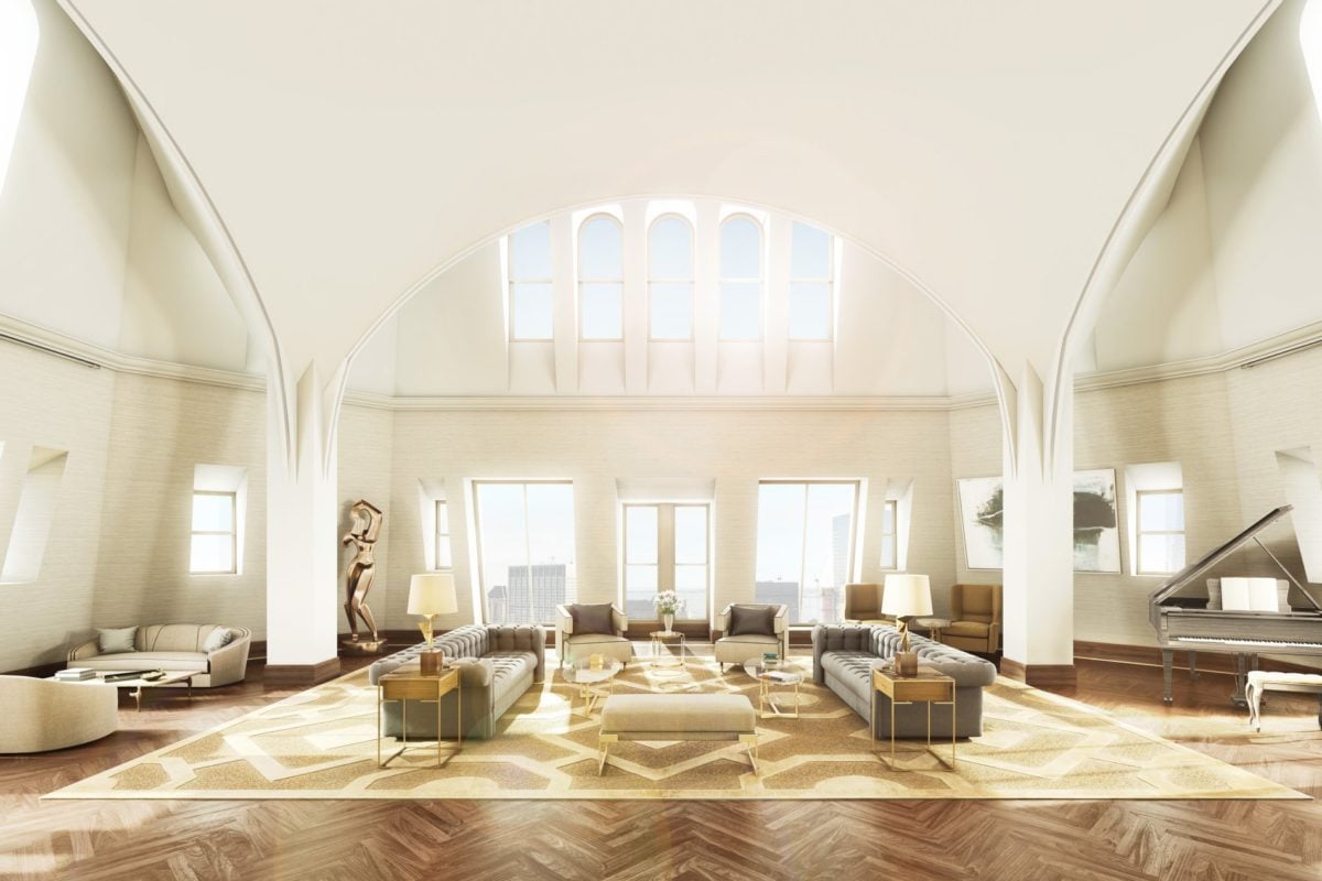 Inside New York’s $130 Million Pinnacle Penthouse