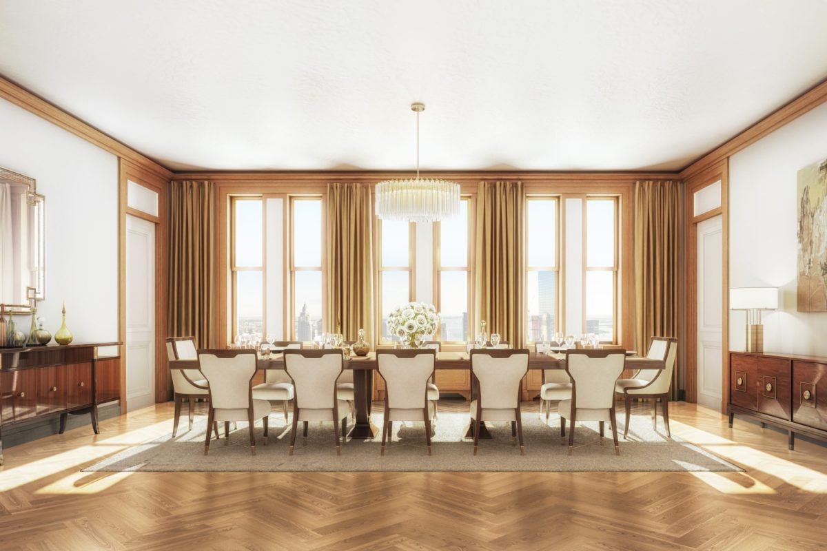 Inside New York’s $130 Million Pinnacle Penthouse