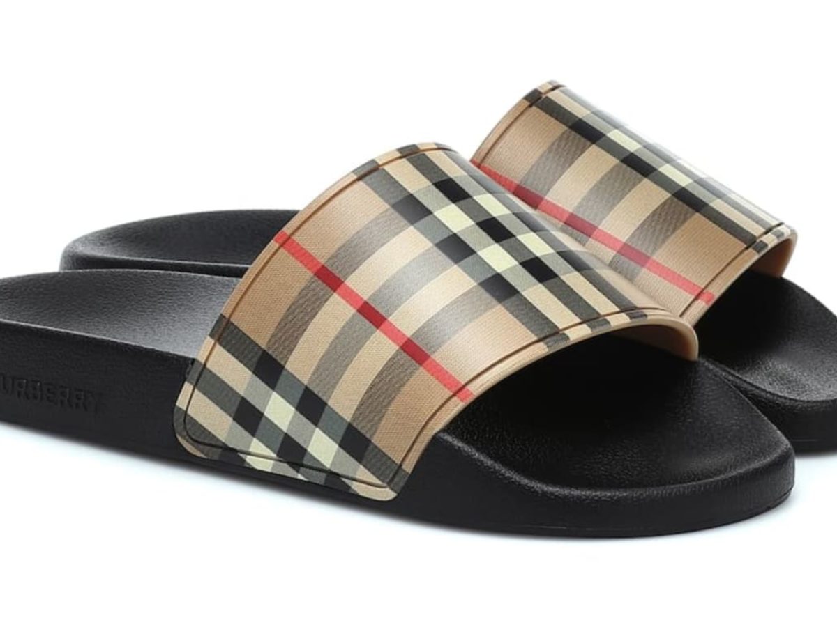 Step Up Your Leisure Game With These $480 Burberry Slides