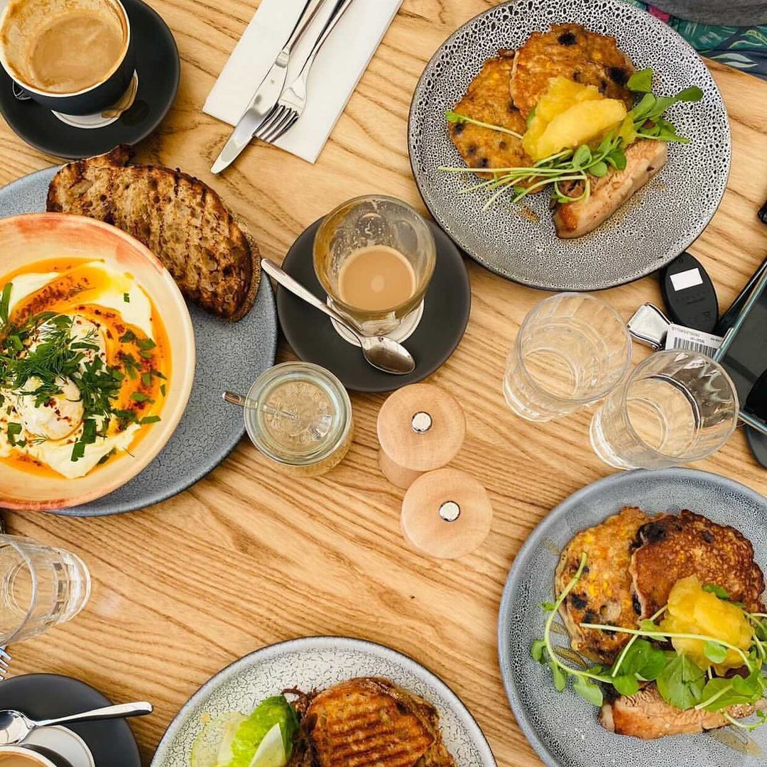 A spread at Homeland, a cooking school and one of the best new restaurants in Auckland.