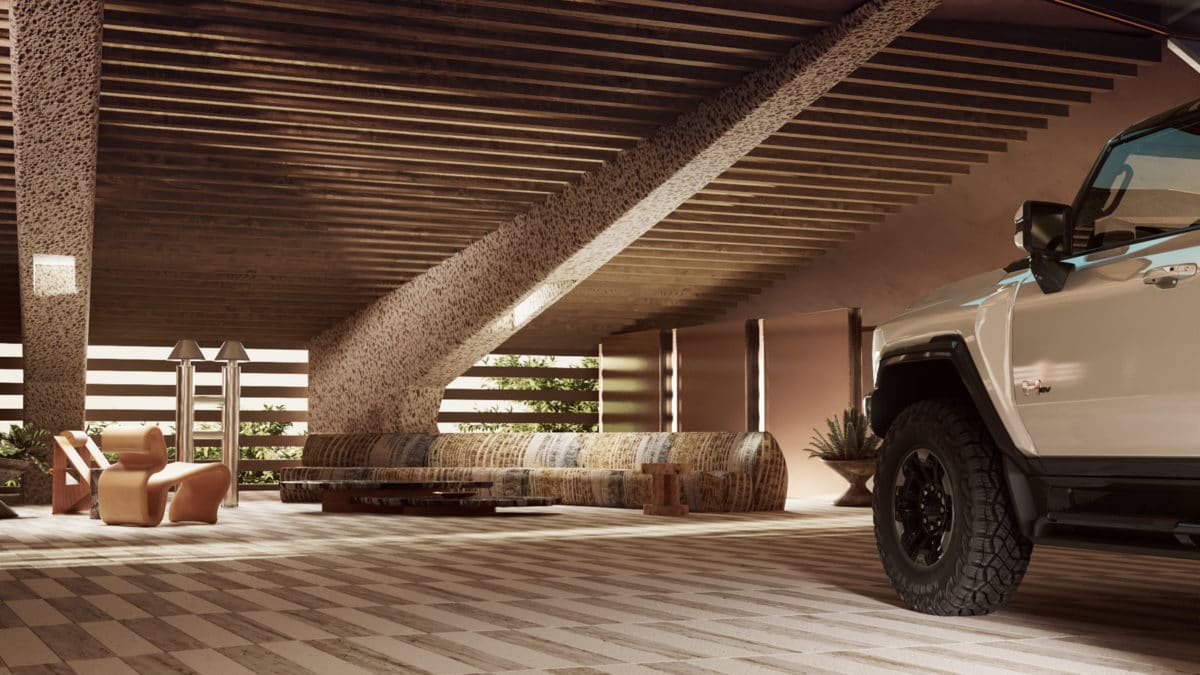 Kelly Wearstler’s Desert Garage Concept Is Peak Bond Villain