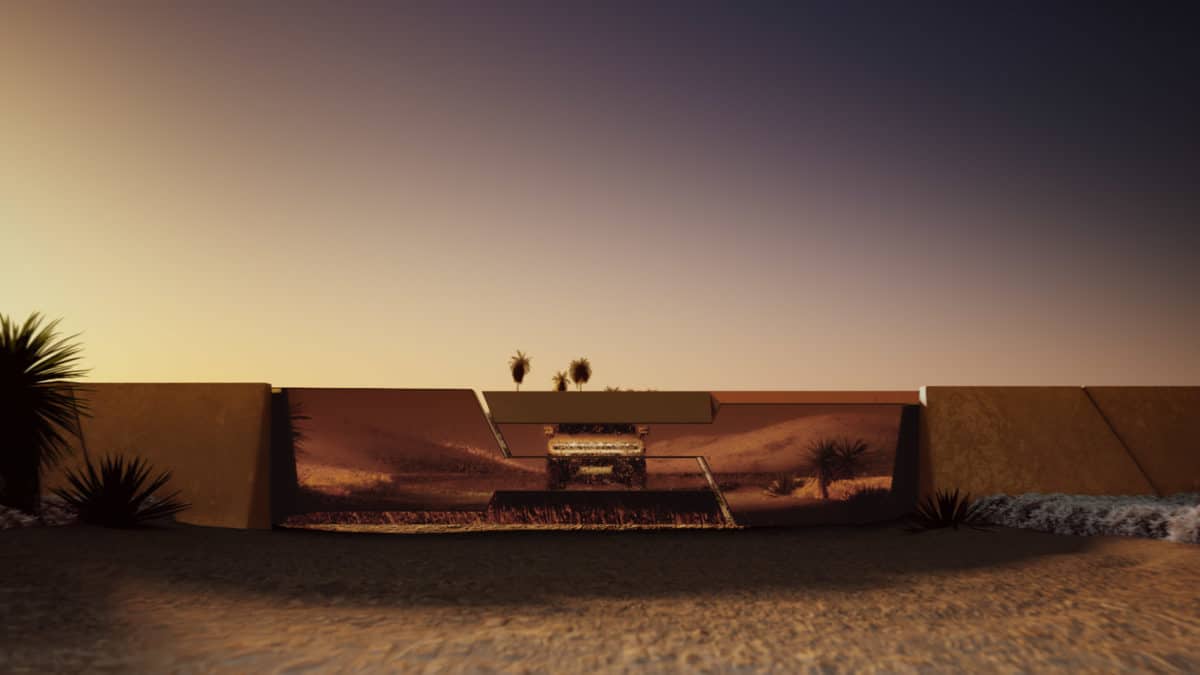 Kelly Wearstler’s Desert Garage Concept Is Peak Bond Villain