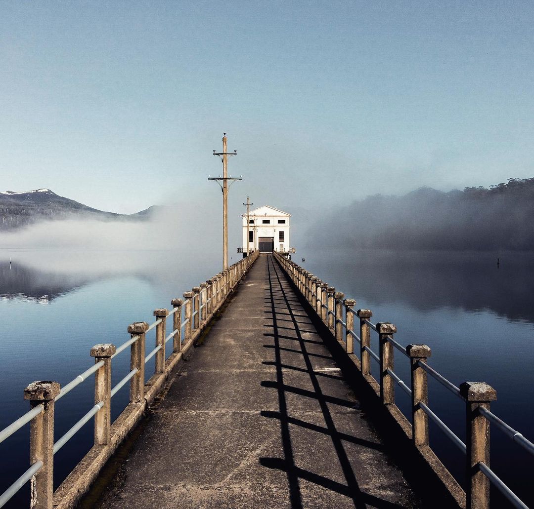 Pumphouse Point es increíblemente único y uno de los mejores hoteles de Tasmania.Crédito 