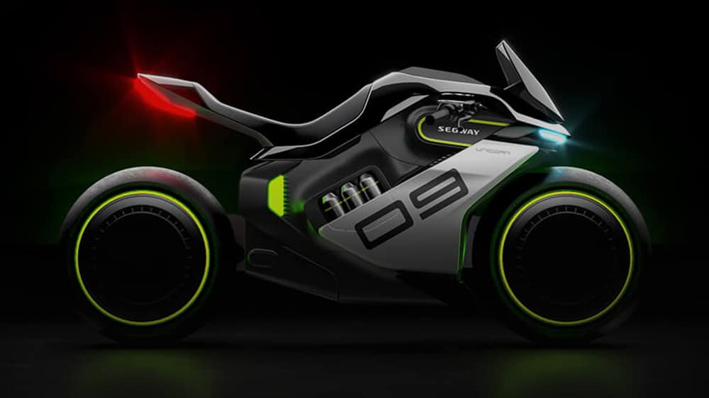 The Segway Apex H2 Motorcycle Will Be An Ungodly Hydrogen Hybrid