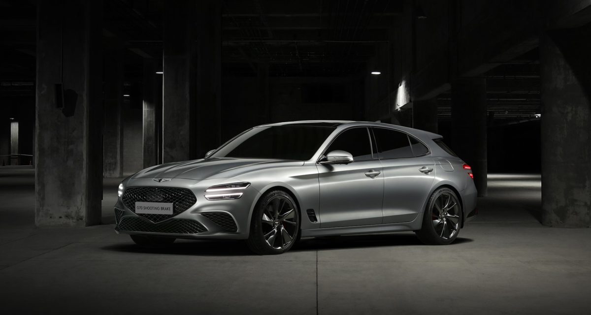 The Genesis G70 Shooting Brake Fuses Practicality And Athleticism