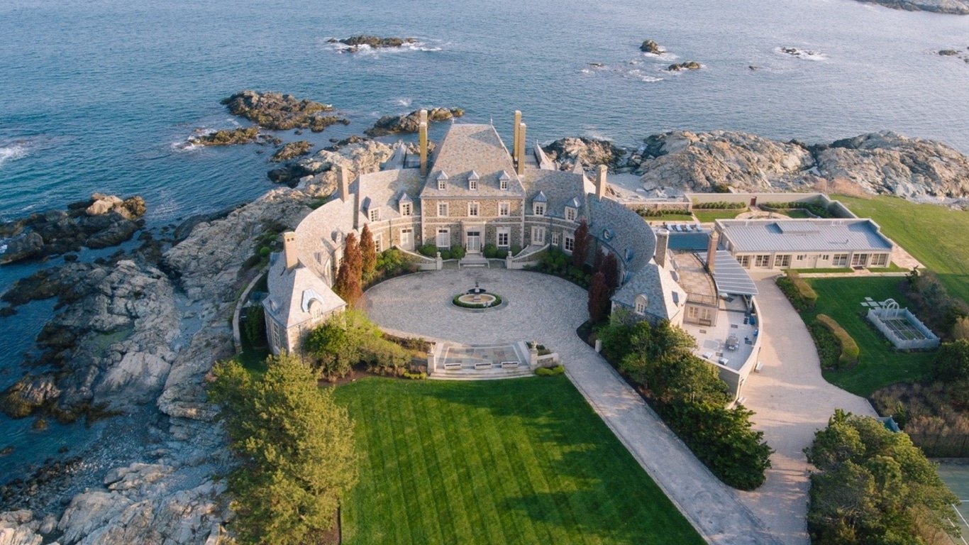 The 17.4 Million Jay Leno Mansion In Newport, Rhode Island