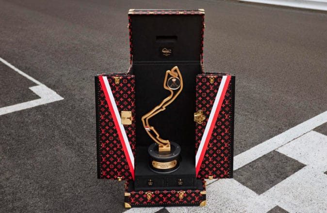 Louis Vuitton Monaco Grand Prix Trophy Trunk Lewis Hamilton