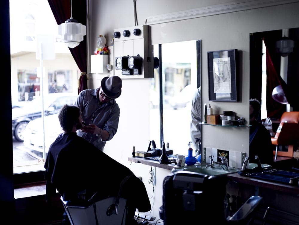 All The Kings Men is one of the best barber shops in Melbourne for a simple cut.