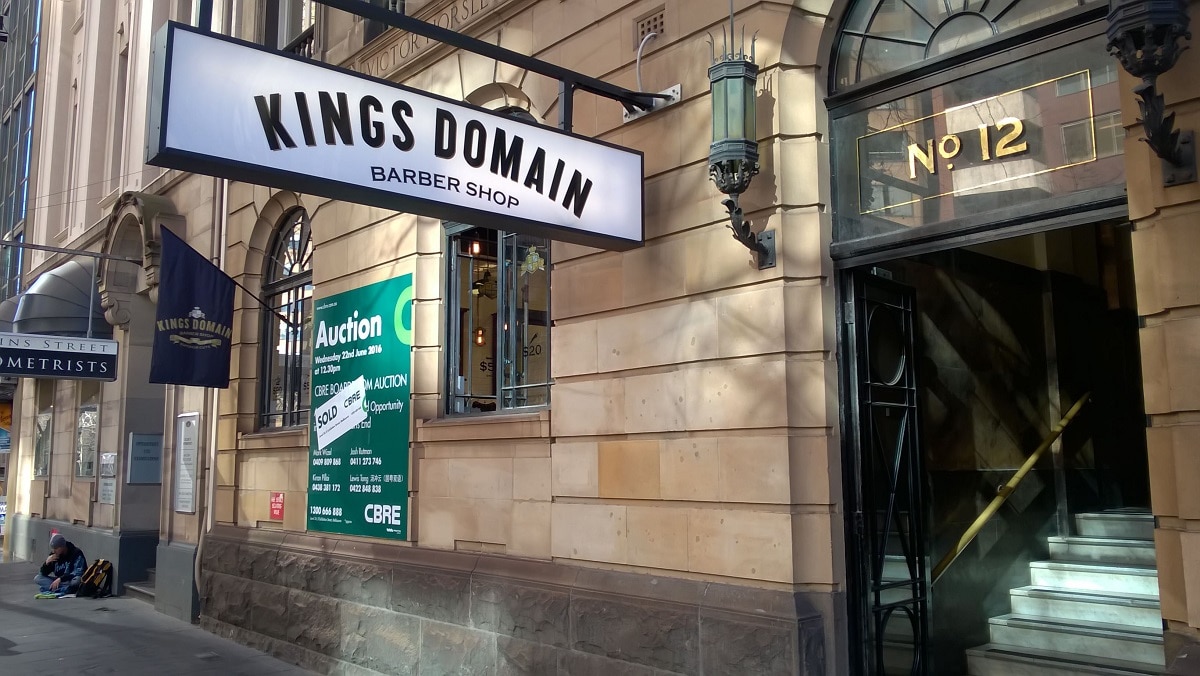 Kings Domain has slowly taken over Melbourne with some of the best barber shops in city.