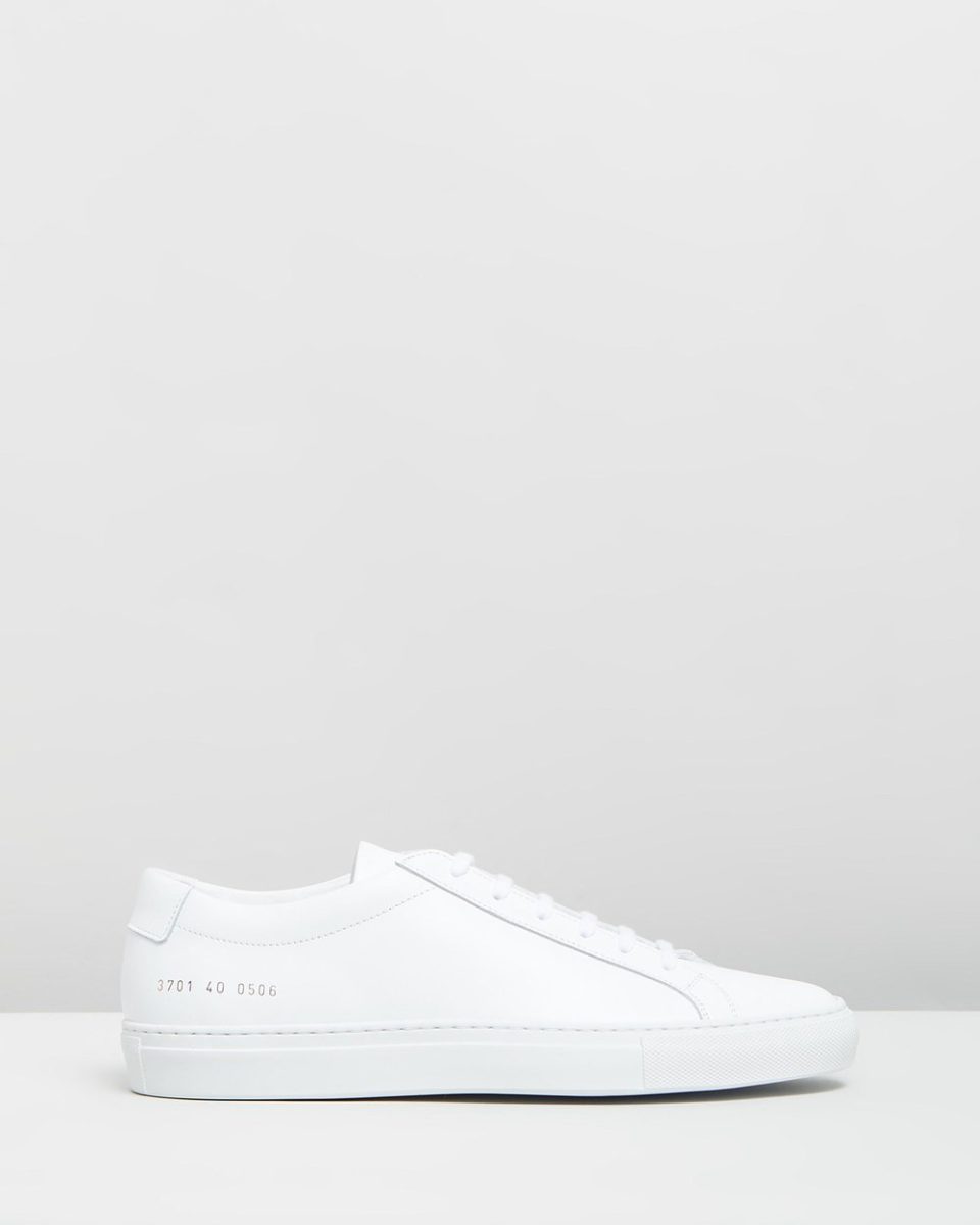 Common Project is a no-brainer when you're looking for the best white sneakers.