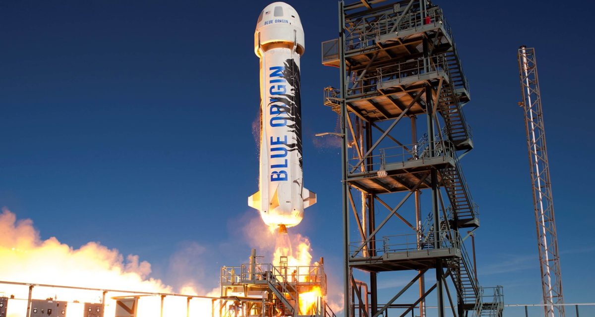 Blue Origin launches auction for a seat on board first human space flight