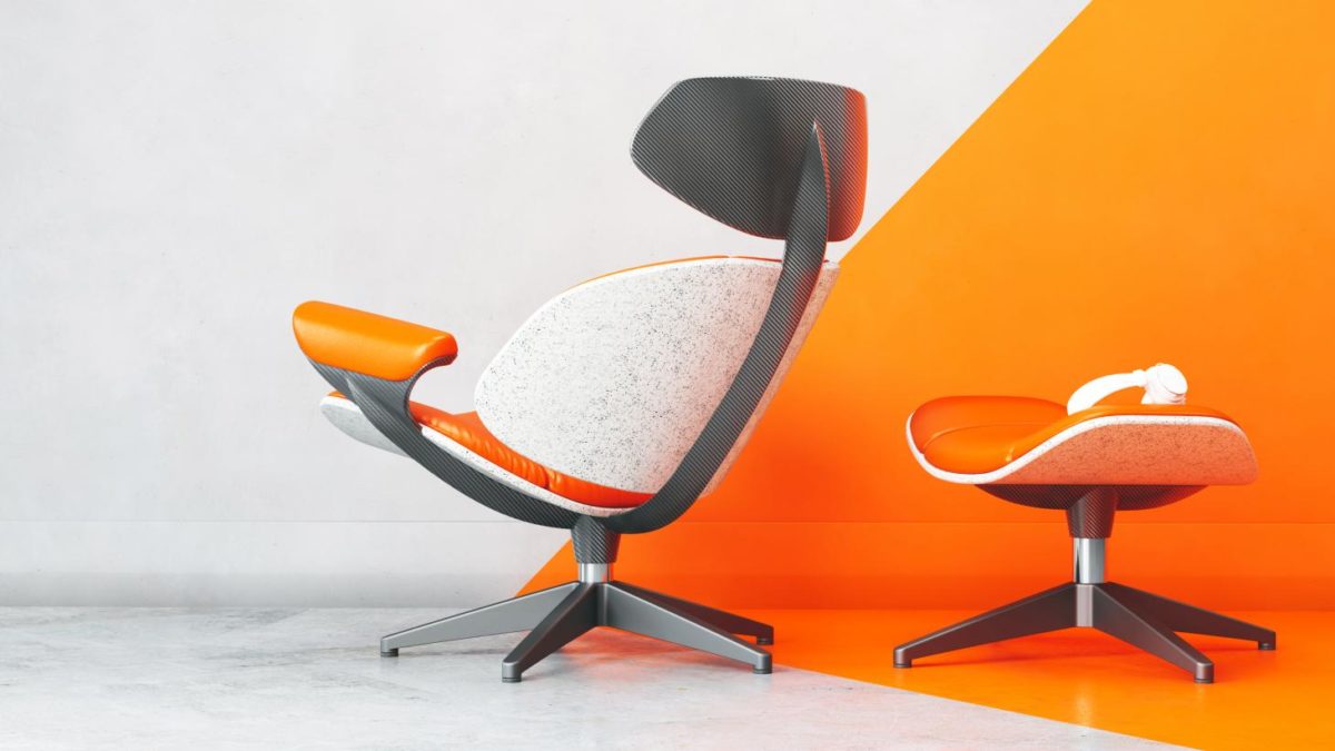 Aston Martin Vanquish Designer Ian Callum Eames Lounge Chair