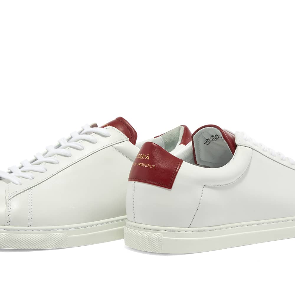 French brand Zespa present the ZSP4 in Alpa Nappa White, sprucing up the everyday white sneaker with pure elegance.