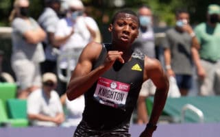 17 Year Old Erriyon Knighton Shatters Usain Bolts Record Under 18