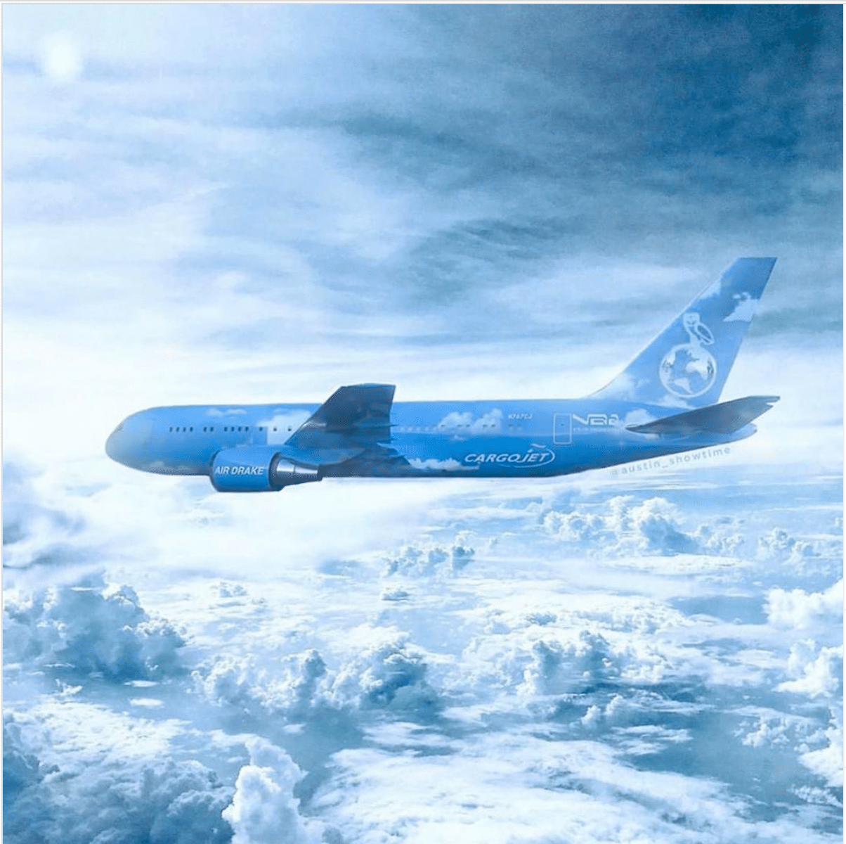 A Tour Of Drake's 242 Million Private Jet While It's In The Air